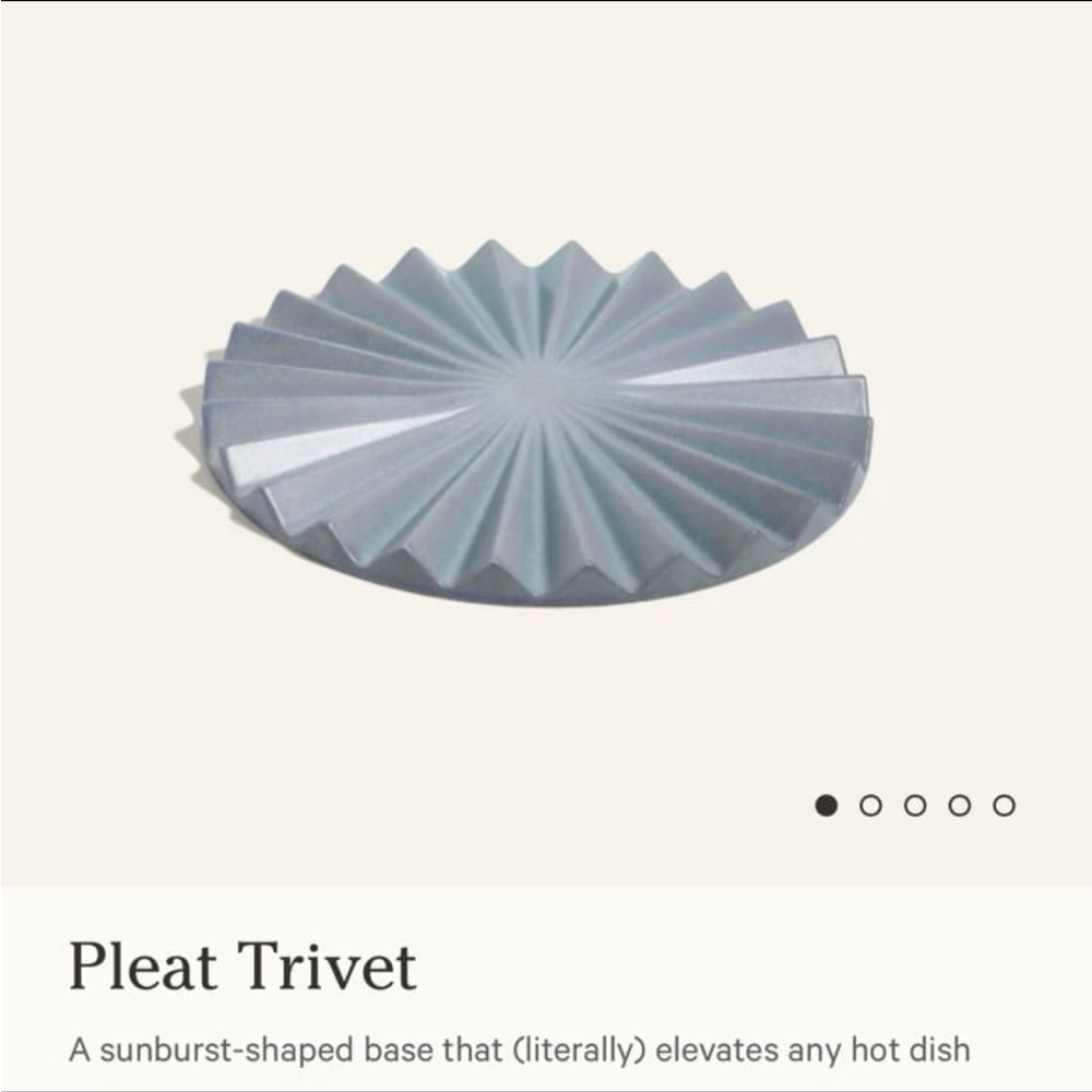 Our Place Pleat Trivets - Picture 7 of 8